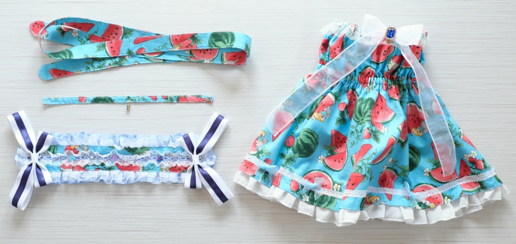 けものひめ向けサマードレスセット