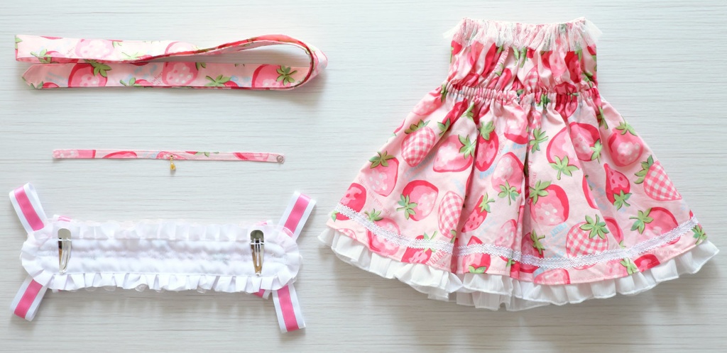 けものひめ向けサマードレスセット