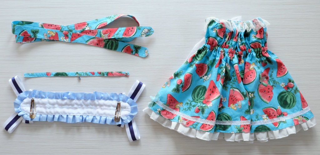 けものひめ向けサマードレスセット