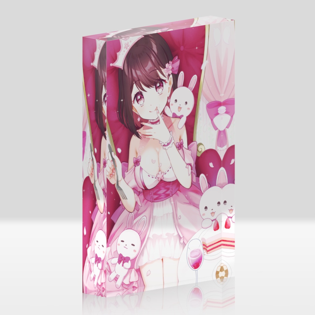 逢河桜空　1枚絵（誕生日Ver） アクリルブロック