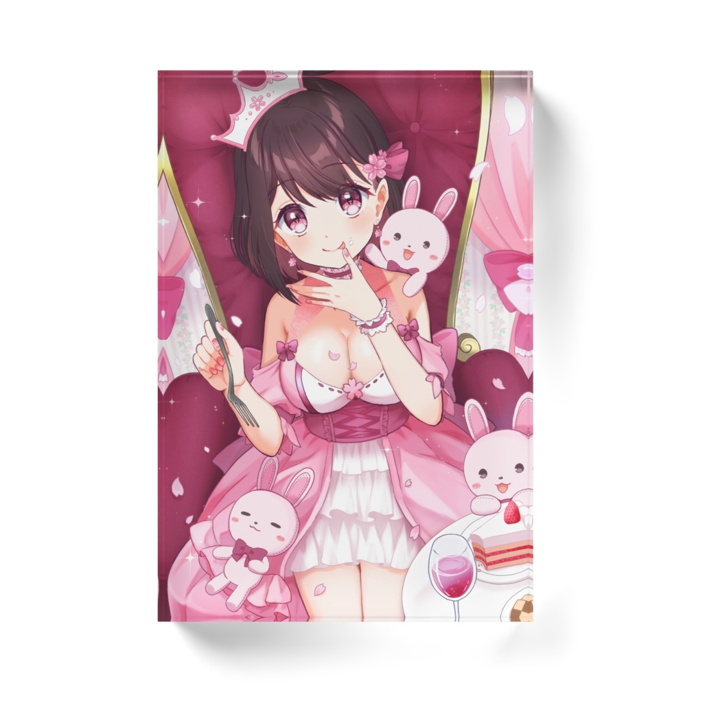 逢河桜空 1枚絵(誕生日Ver) アクリルブロック