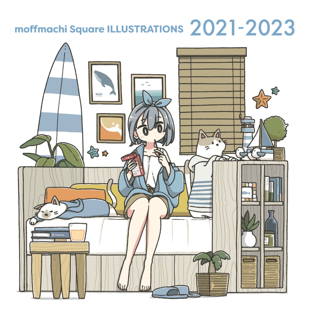【イラスト集】moffmachi square ILLUSTRATIONS 2021-2023