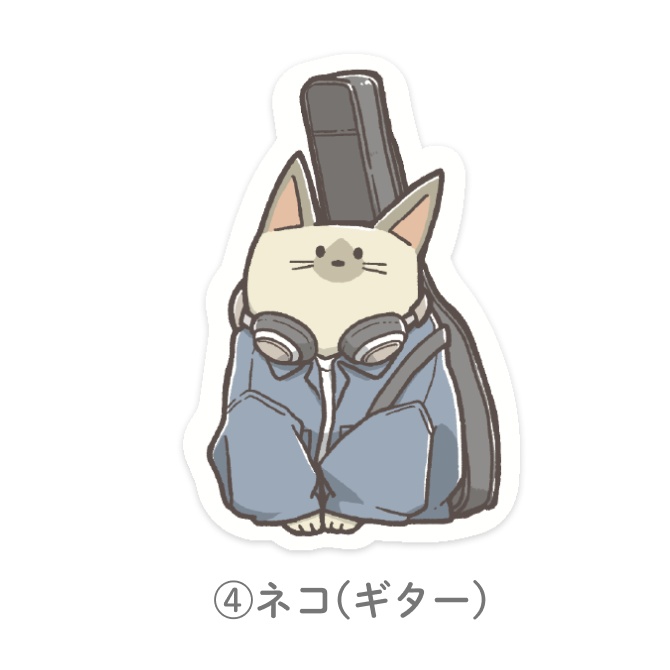 moffmachiステッカー