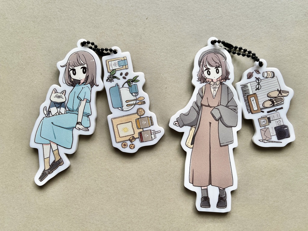 アクリルキーホルダー