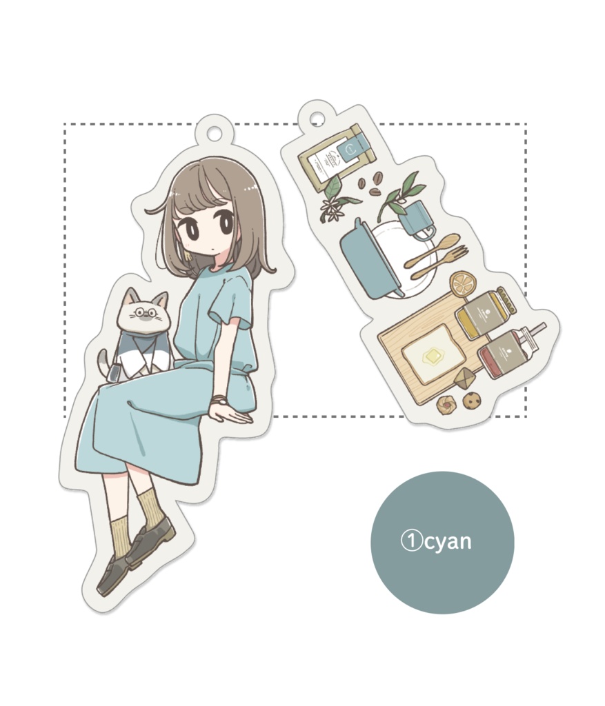 アクリルキーホルダー