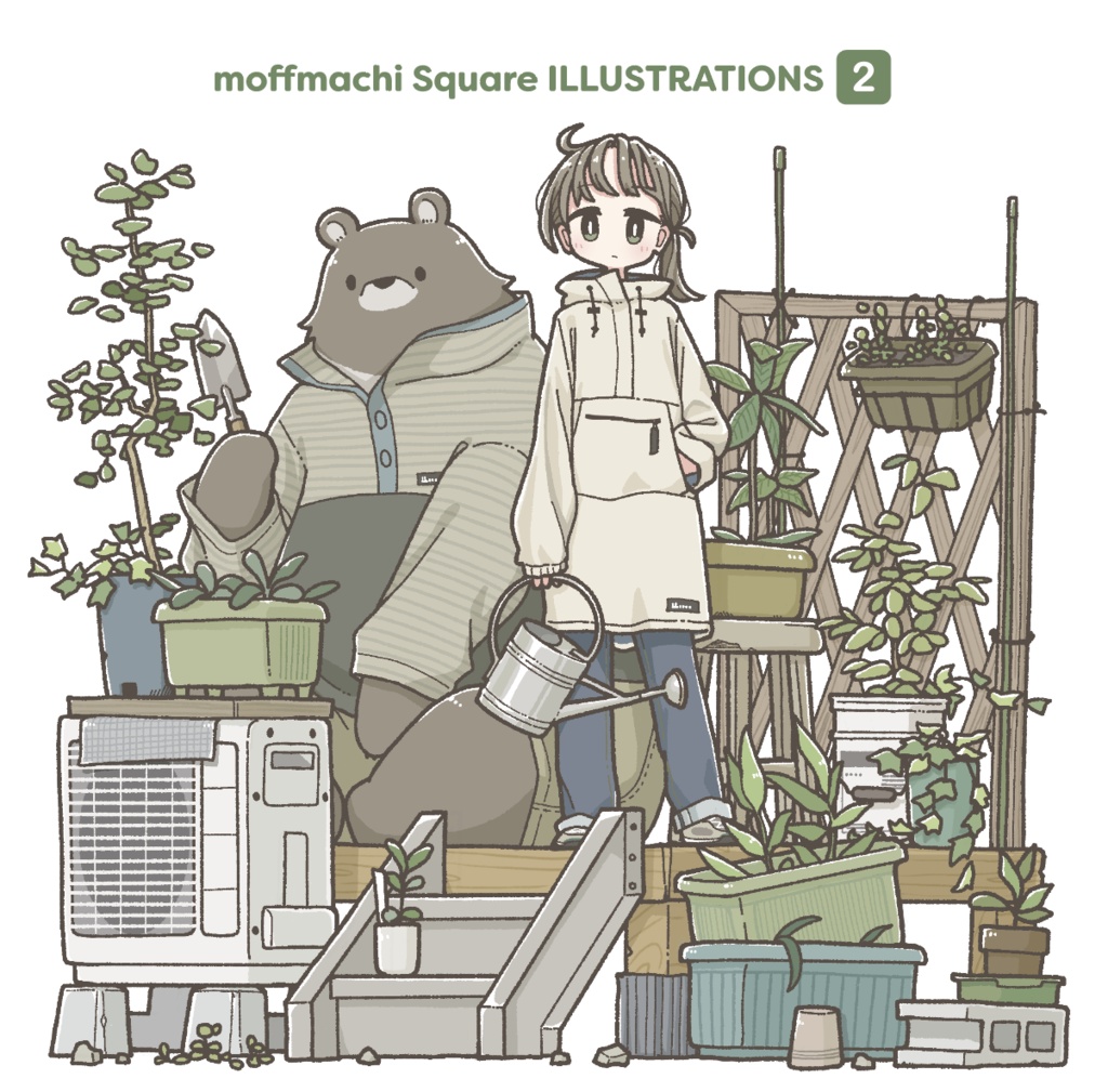 【イラスト集】moffmachi square ILLUSTRATIONS 2