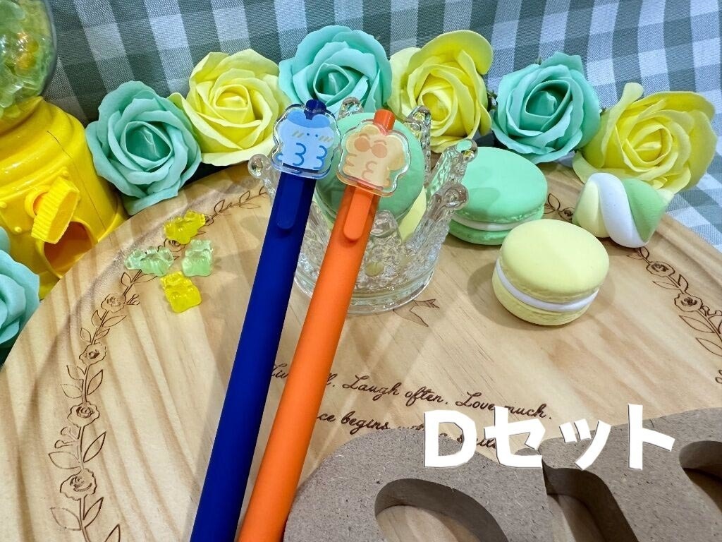 【SD】E-Ma97%Sweet アイドル応援カフェ 沢リョ ボールペン 2個セット