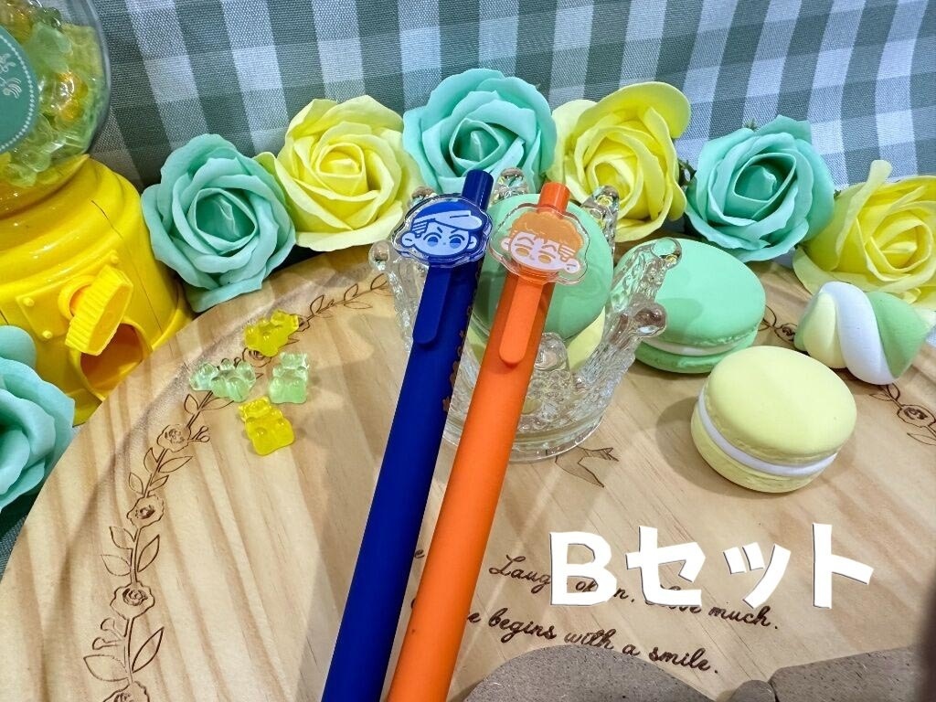 【SD】E-Ma97%Sweet アイドル応援カフェ 沢リョ ボールペン 2個セット
