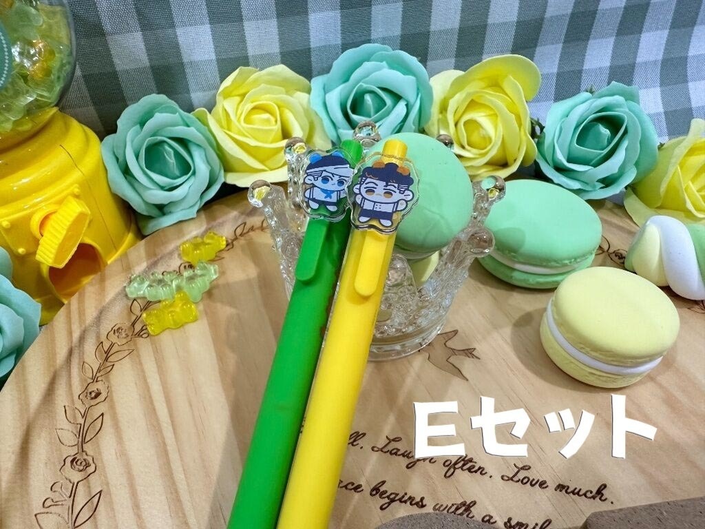 【SD】E-Ma97%Sweet アイドル応援カフェ 沢リョ ボールペン 2個セット