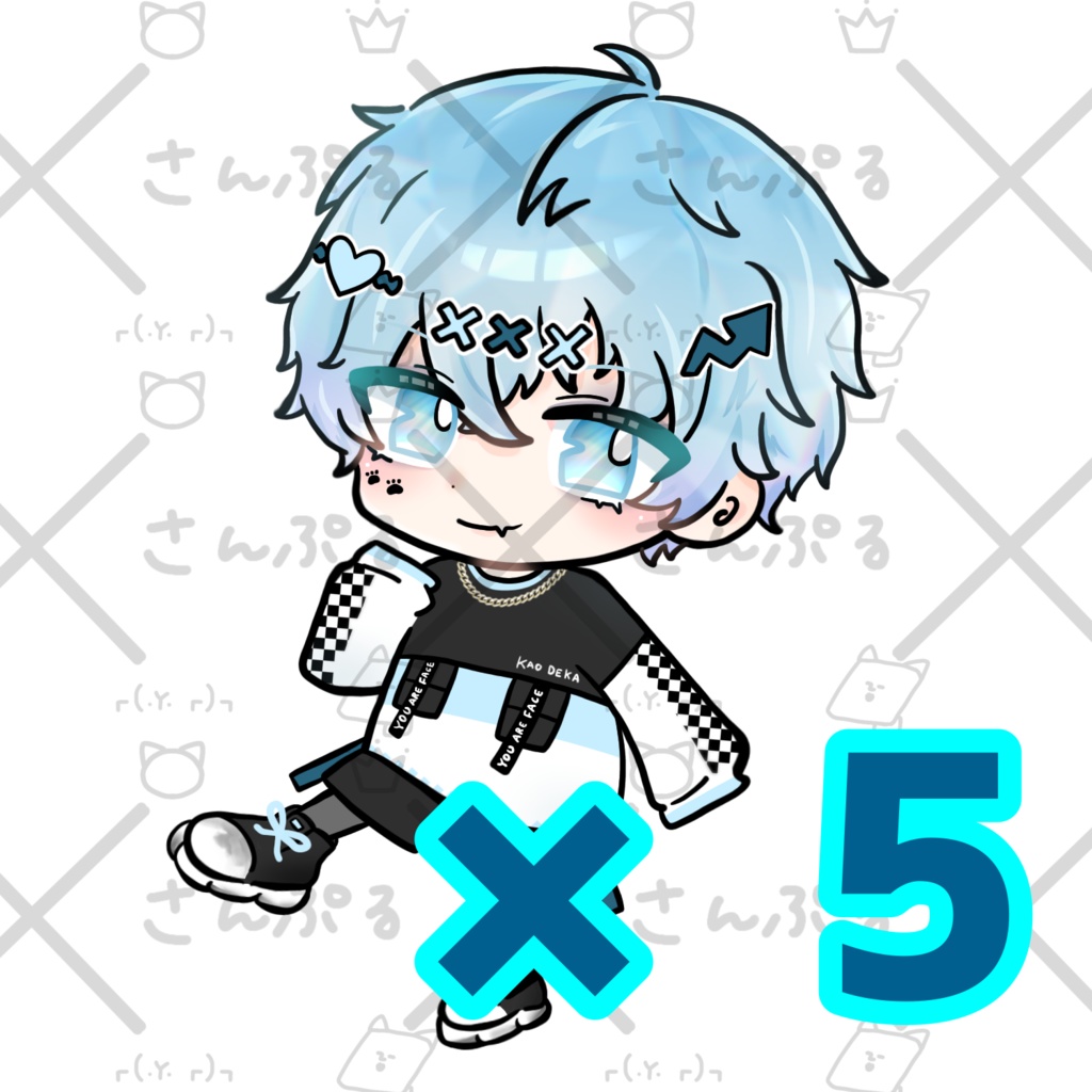 アクリルキーホルダー まとめ売り(5個)