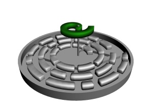 蚊取り線香土台付き