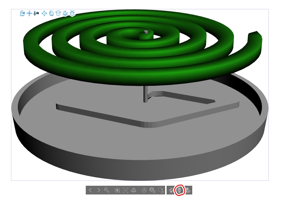 蚊取り線香土台付き