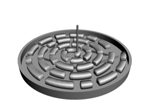 蚊取り線香土台付き