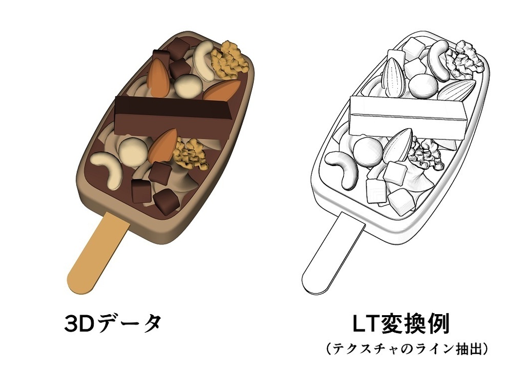 チョコナッツアイスバー