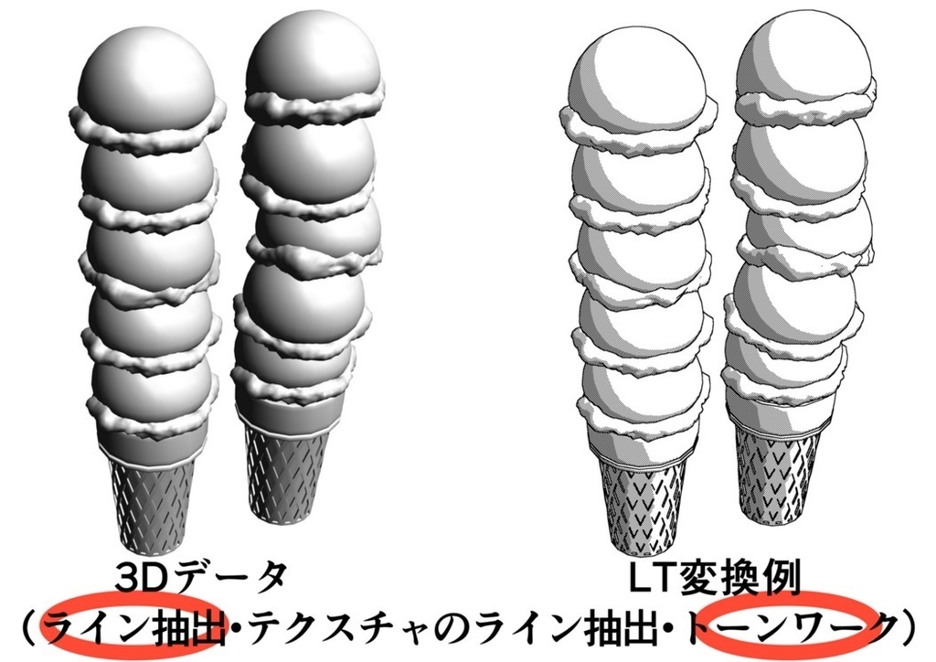 好きなだけ積めるアイス