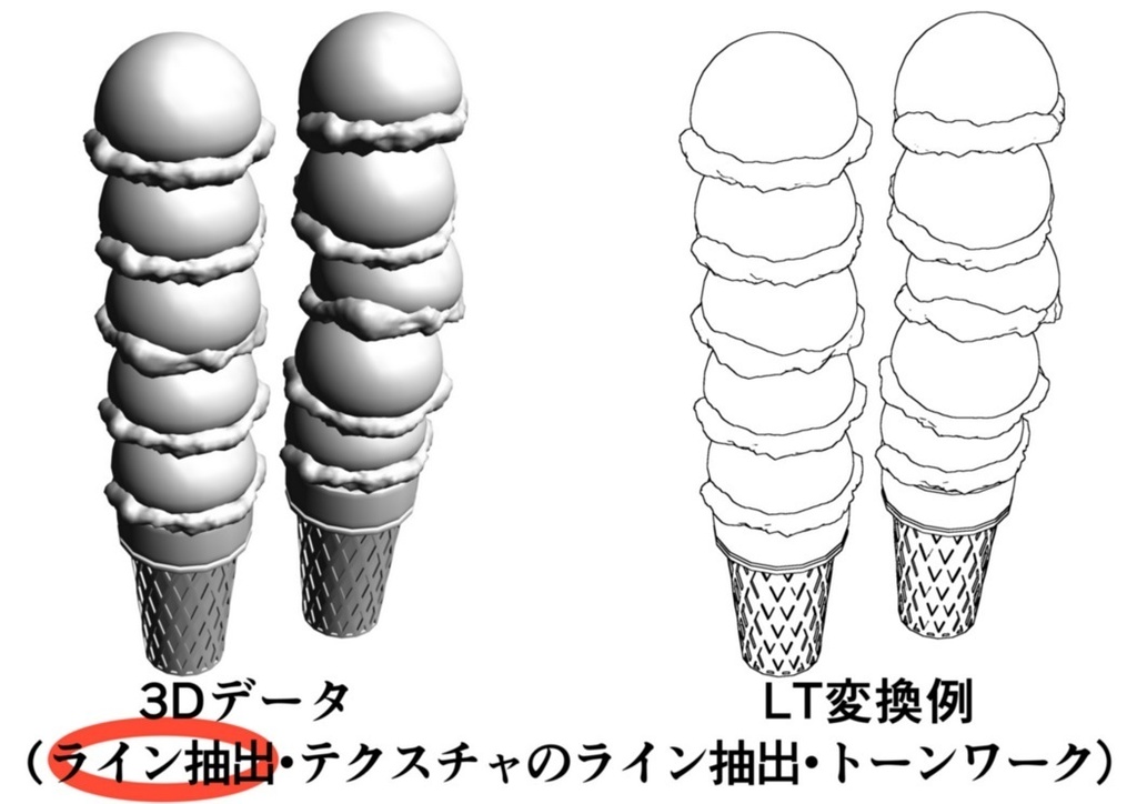 好きなだけ積めるアイス