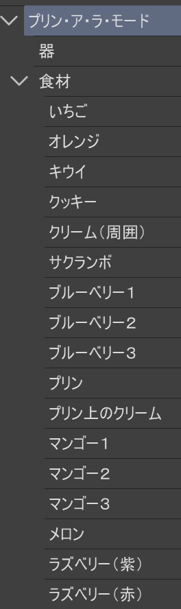 プリン・ア・ラ・モード