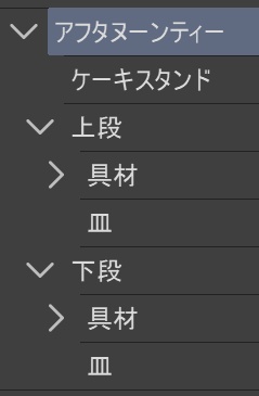 アフタヌーンティー