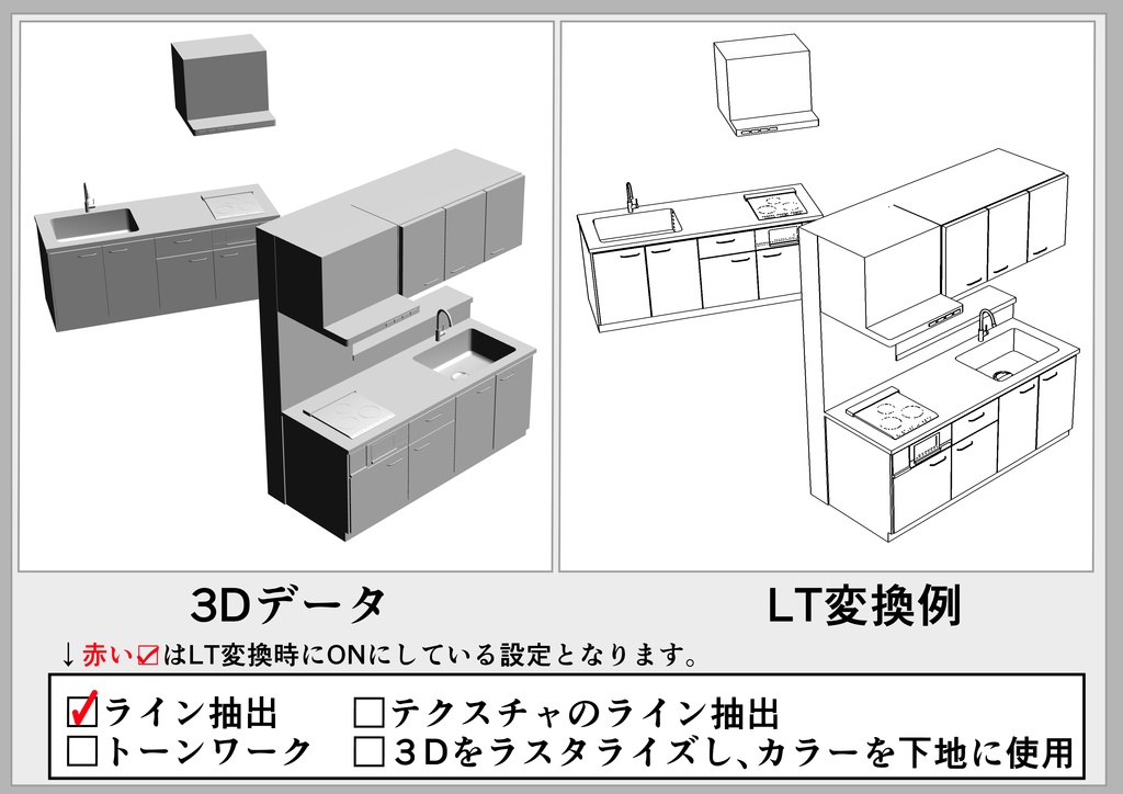組み合わせ自由なキッチン