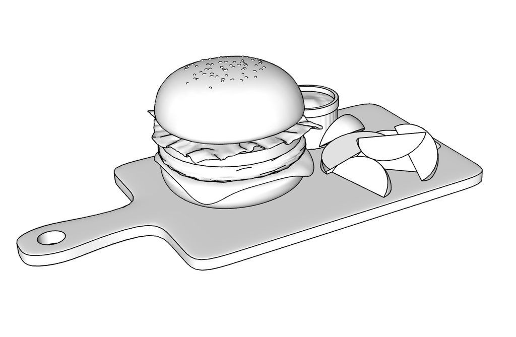 hamburger(ハンバーガー)【skp】