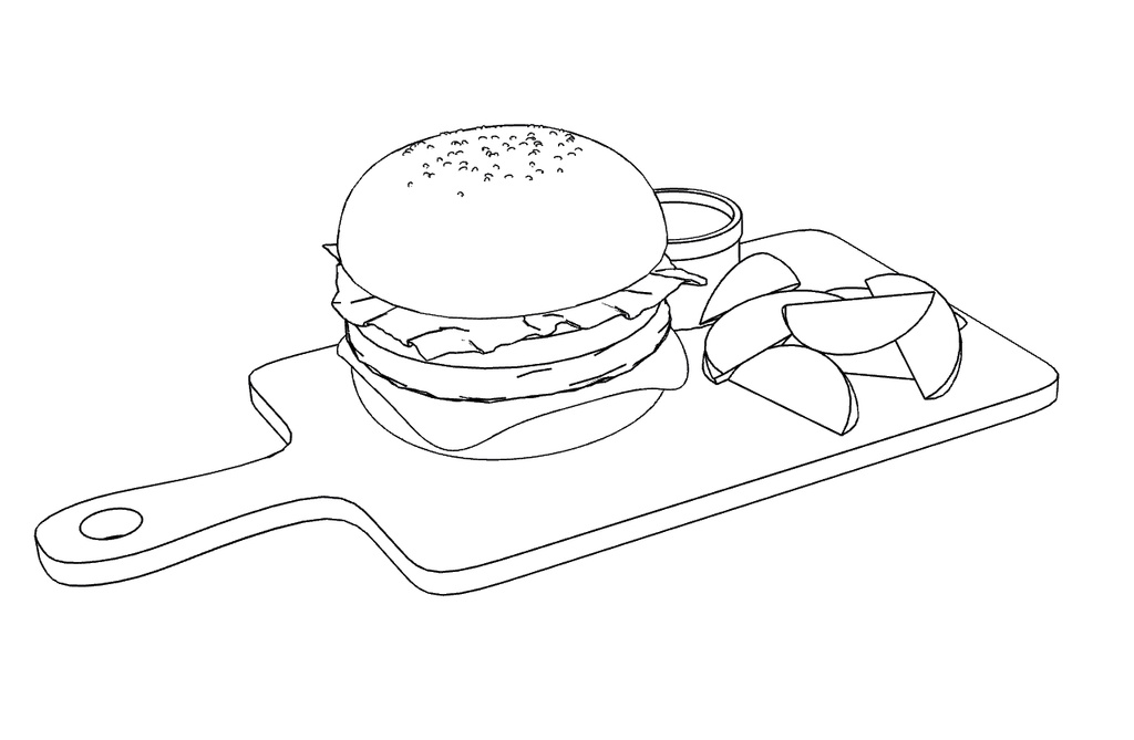 hamburger(ハンバーガー)【skp】