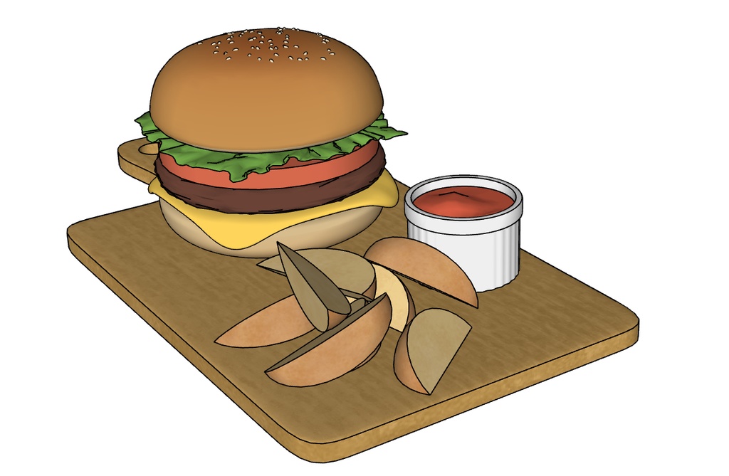 hamburger(ハンバーガー)【skp】