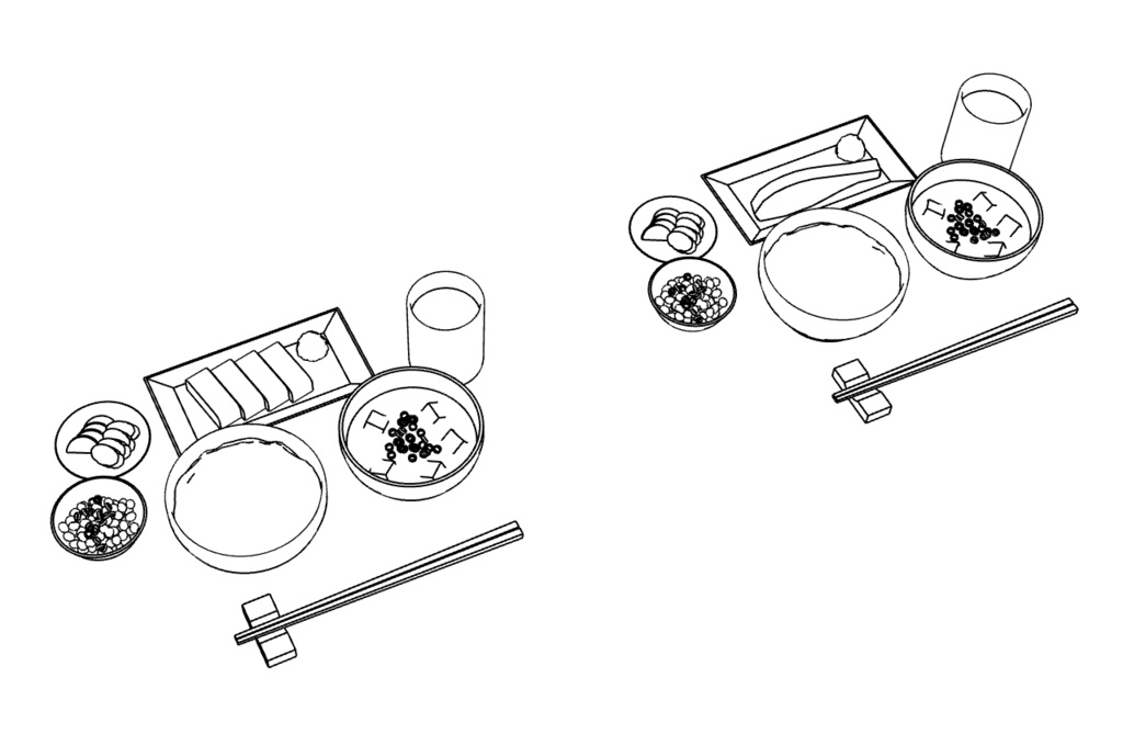 Japanese_breakfast(朝食)【skp】