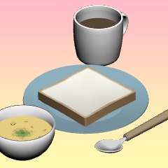 トーストとスープ【cs3o】