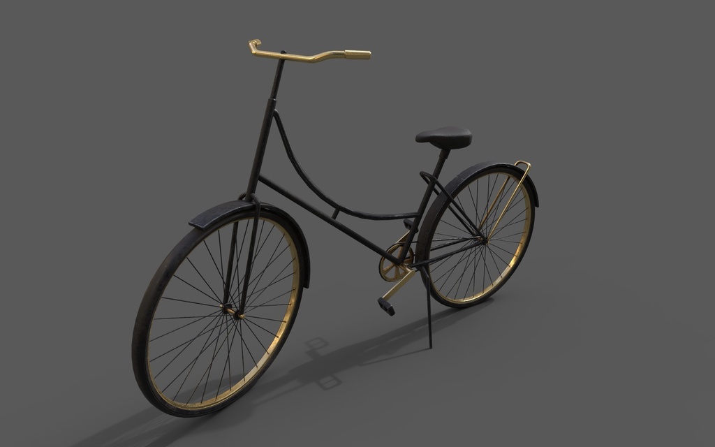 【3DCG】自転車　bicycle