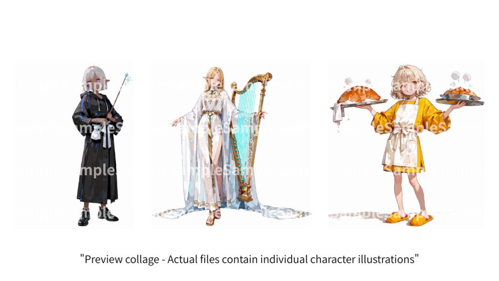 ArtiStyle Collection –モブキャラシリーズ:異世界で暮らすエルフたちver.1