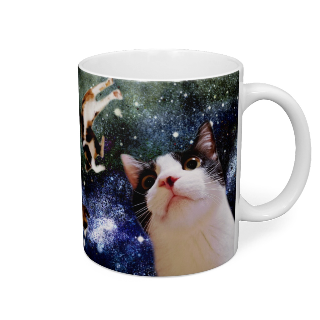 宇宙猫マグカップ