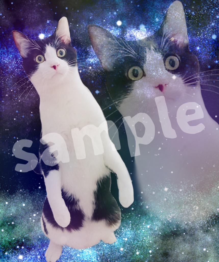 宇宙猫スマホリング