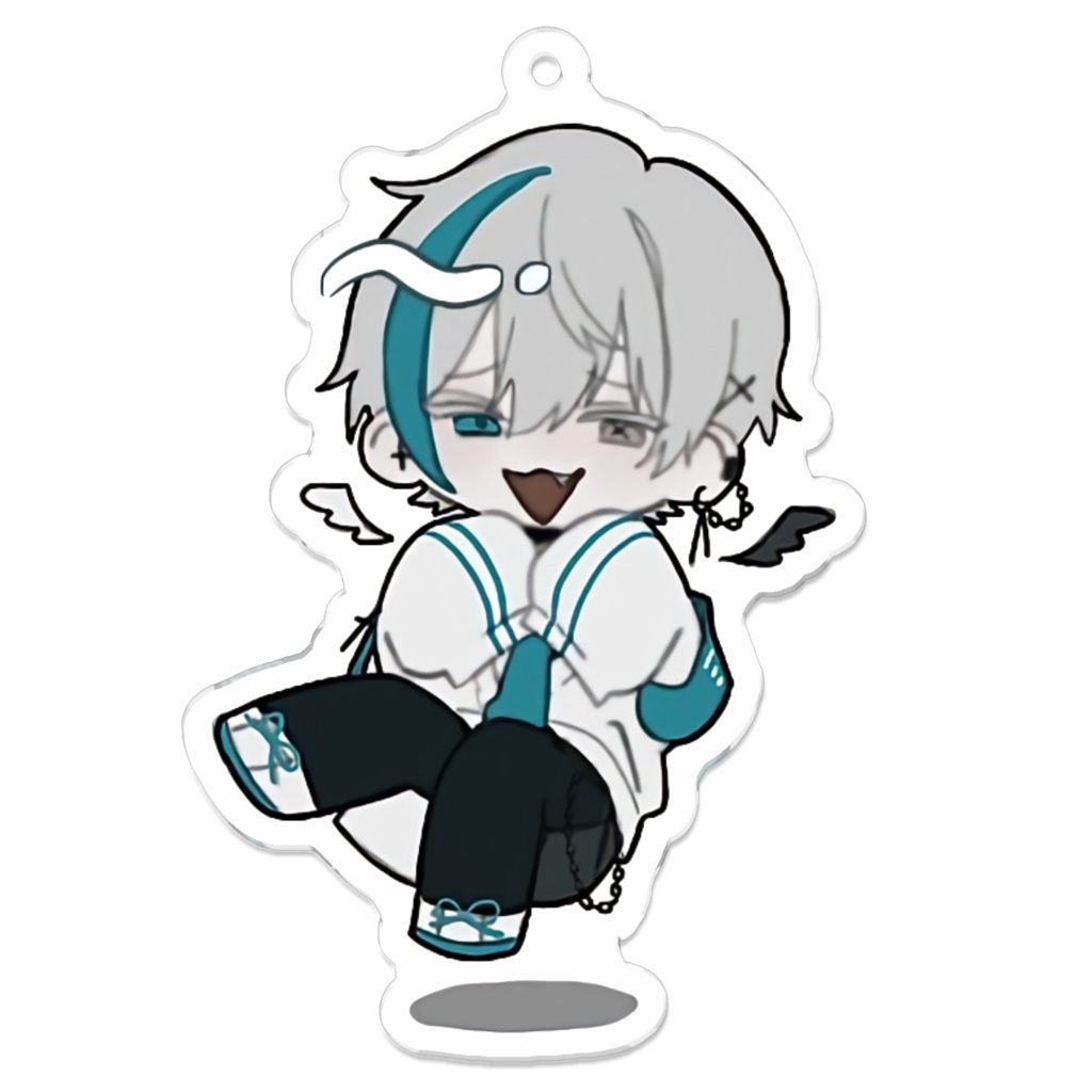 銀抹茶のアクキー