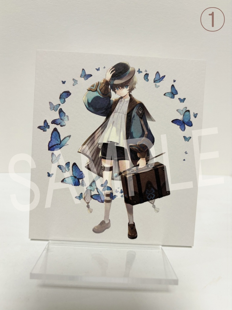 創作イラストカード(11種類)