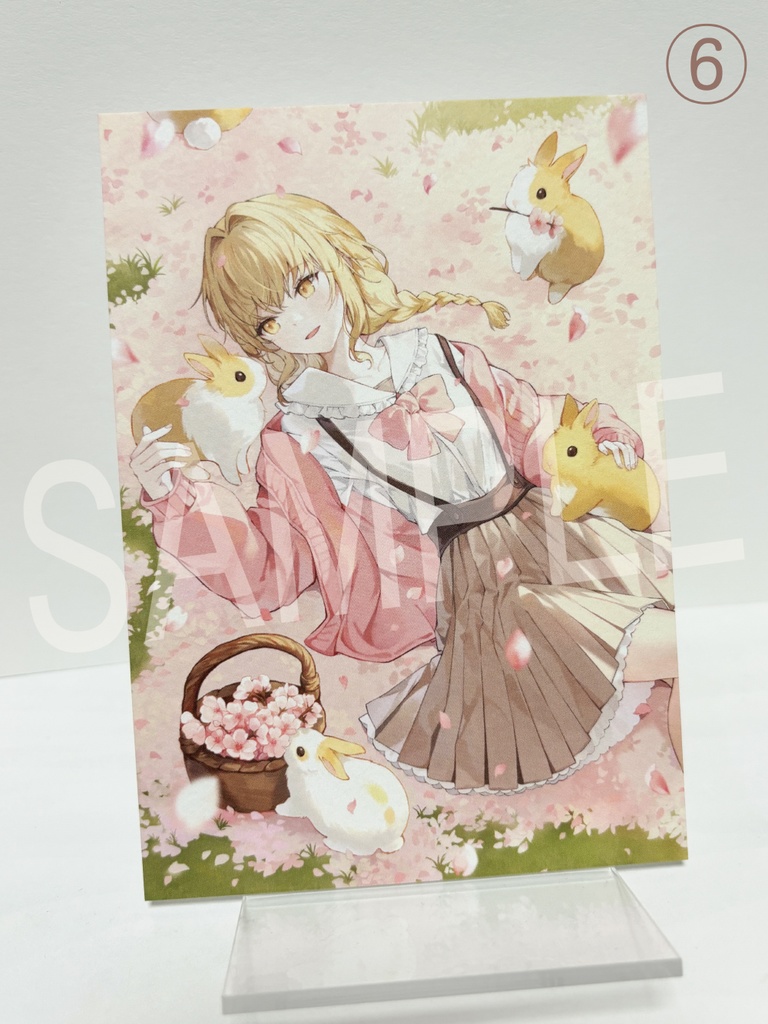 創作イラストカード(11種類)