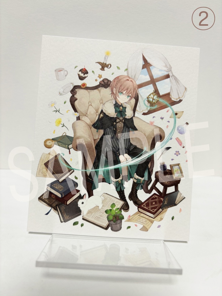 創作イラストカード(11種類)