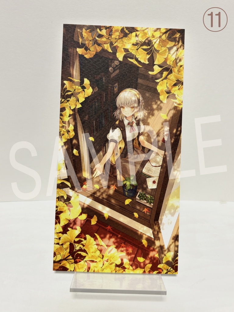 創作イラストカード(11種類)