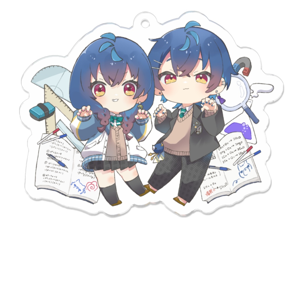 学生服アクキー(SD)