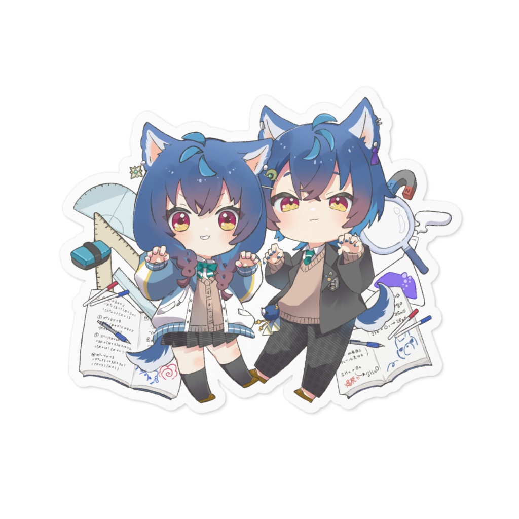 学生服ステッカー(SD)