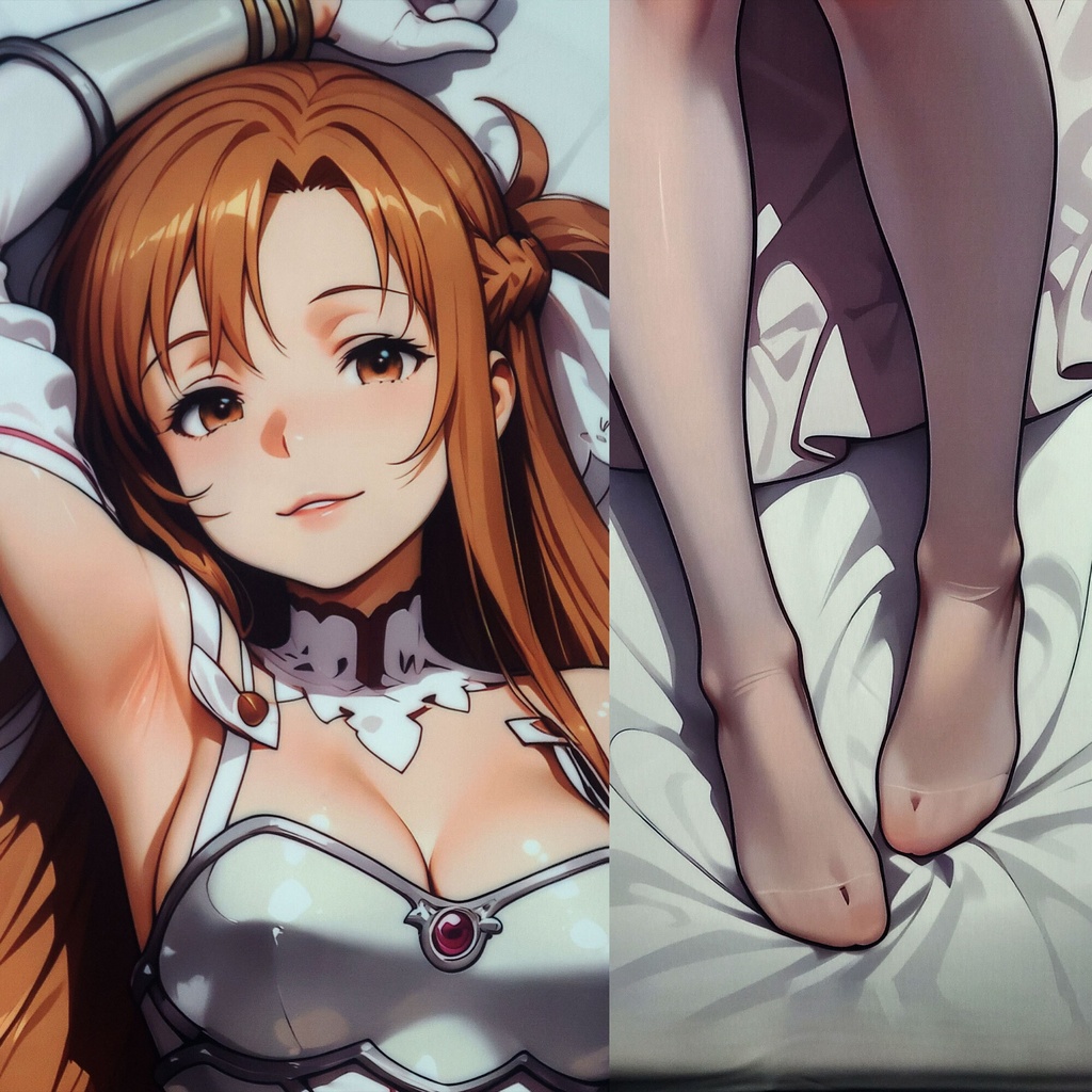 Asuna Yuuki Body Pillow Cover - Dakimakura