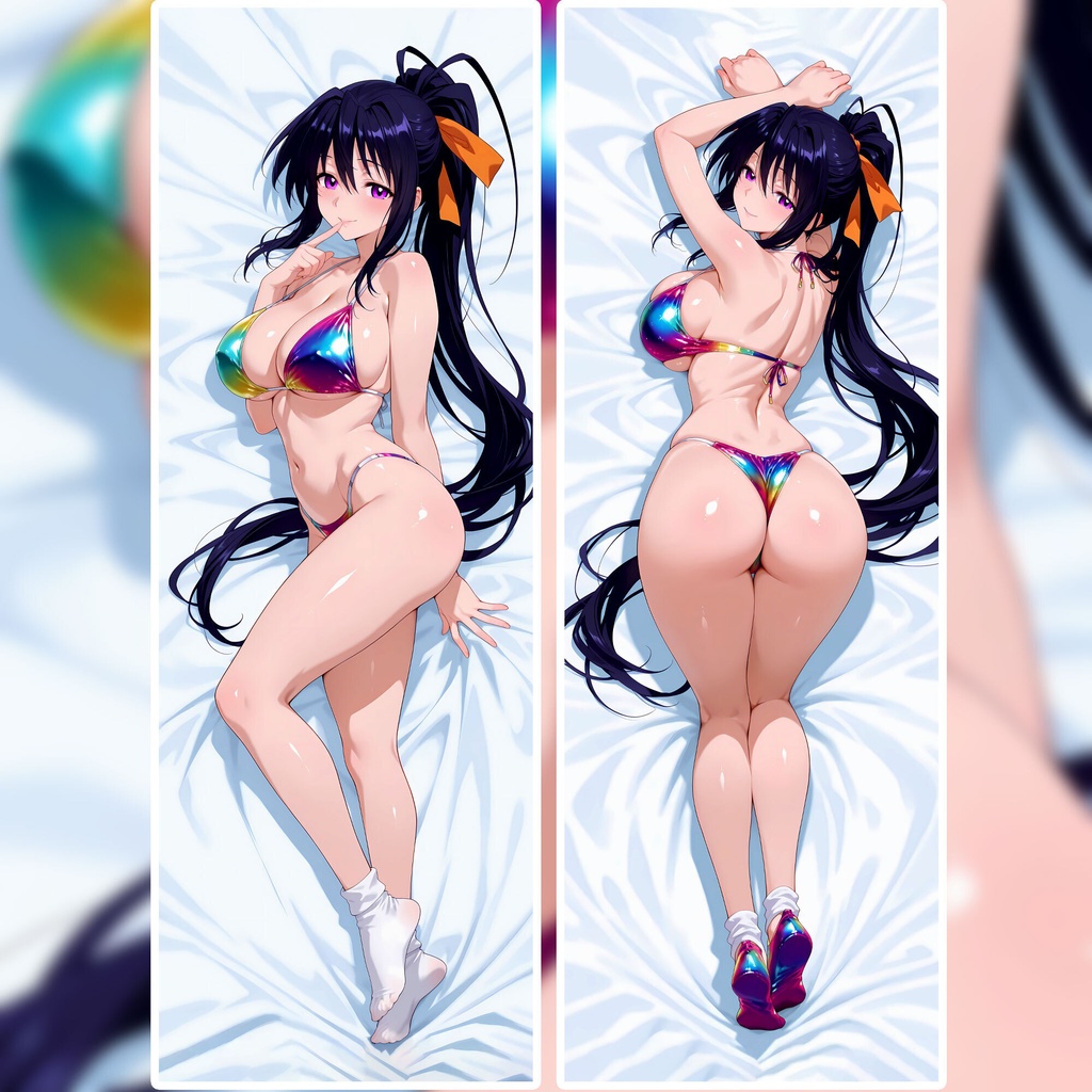 Akeno Himejima ver003 - Anime Body Pillow Cover - Dakimakura