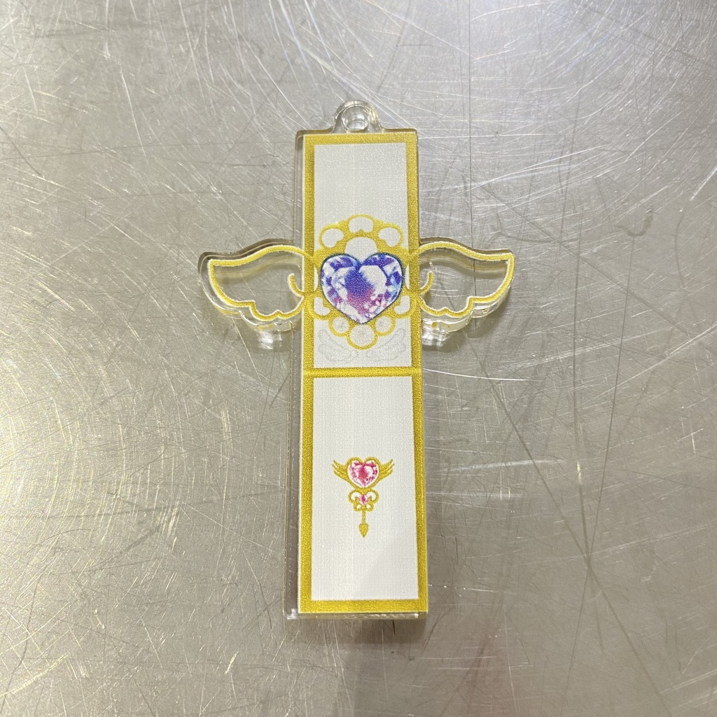 【魔法少女も可愛くなりたい】リップアクリルキーホルダー【MagicaL LiP】