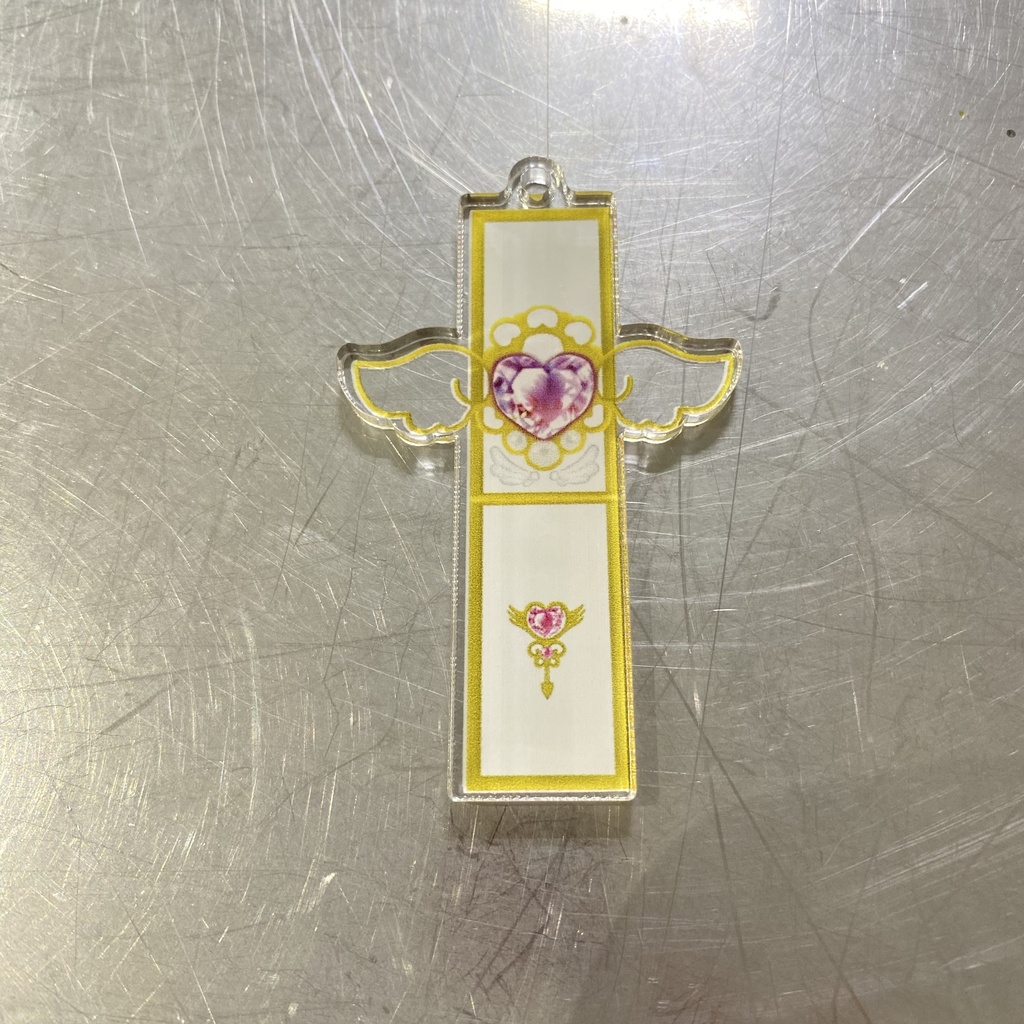 【魔法少女も可愛くなりたい】リップアクリルキーホルダー【MagicaL LiP】