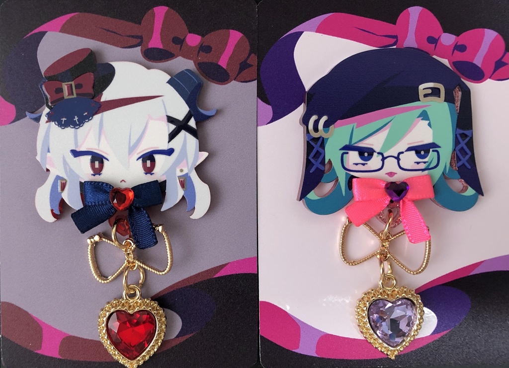 【BLOODBLESS】おめかしバッジ 第2弾