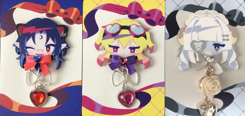 【BLOODBLESS】おめかしバッジ 第2弾