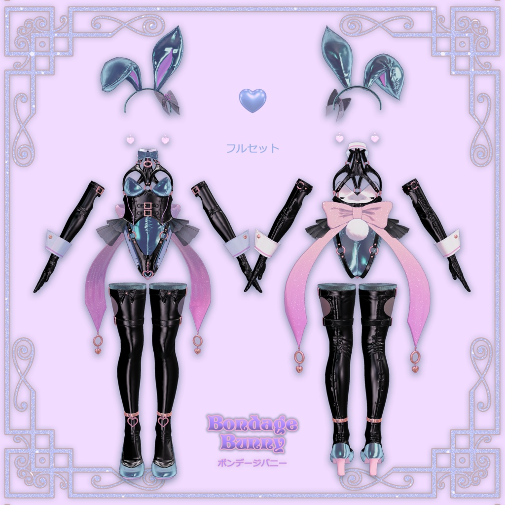 ［桔梗・マヌカ・カリン・セレスティア・萌・Bodyset2対応］Bondage Bunny (メルトリックバニー) 缩略图 13