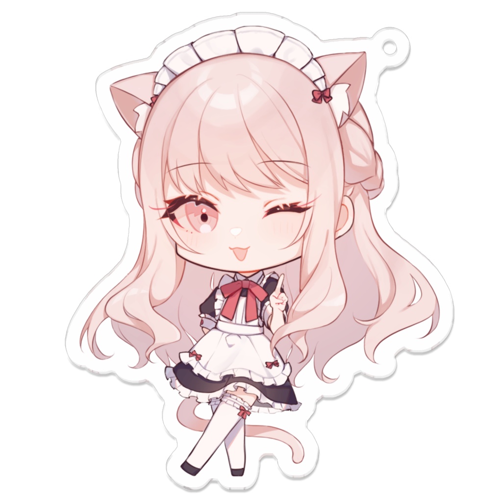 【プロセカ】メイド瑞希アクリルキーホルダー【コーティング無】