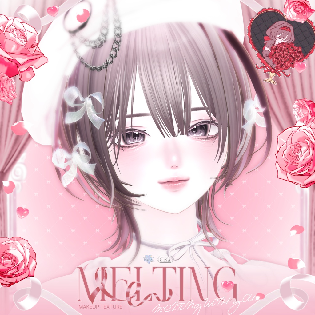 【4アバター対応】 Melting ~ Make up Texture + Eye Texture ~