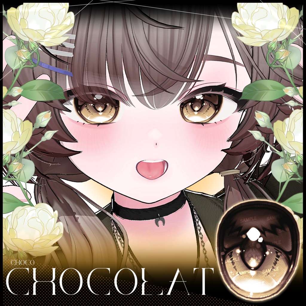 【12アバター対応】 Malang ~ Eye texture ~