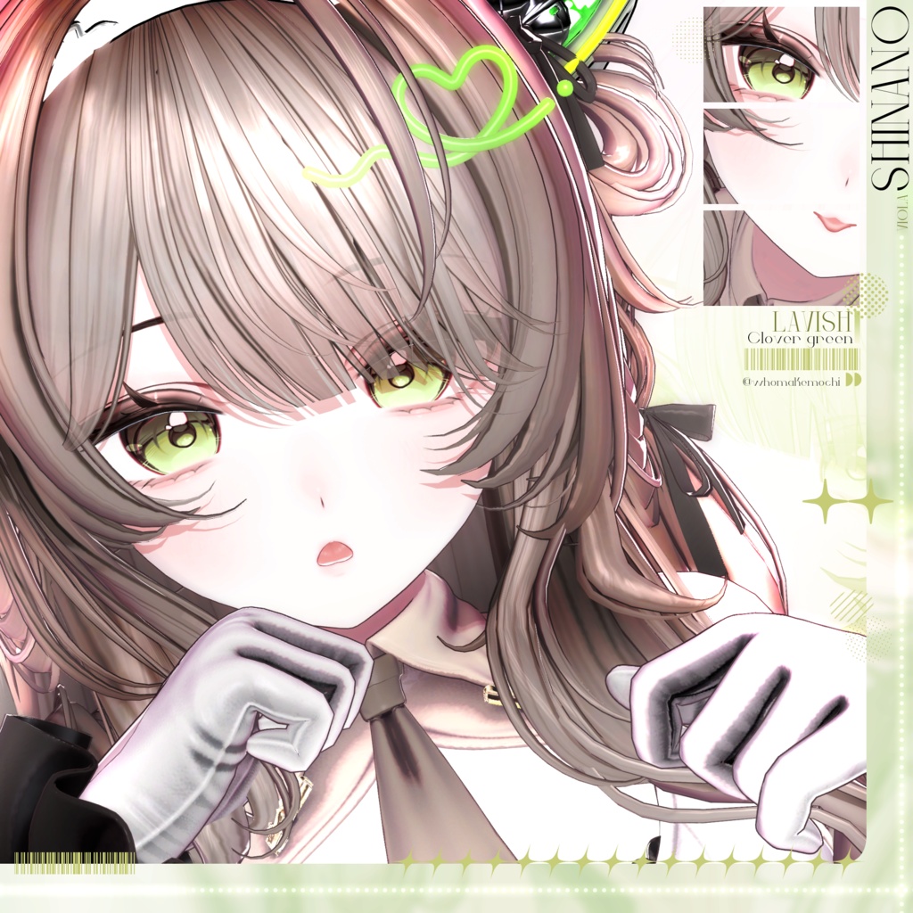 【4アバター対応】 Viola ~ Make up Texture + Eye Texture ~